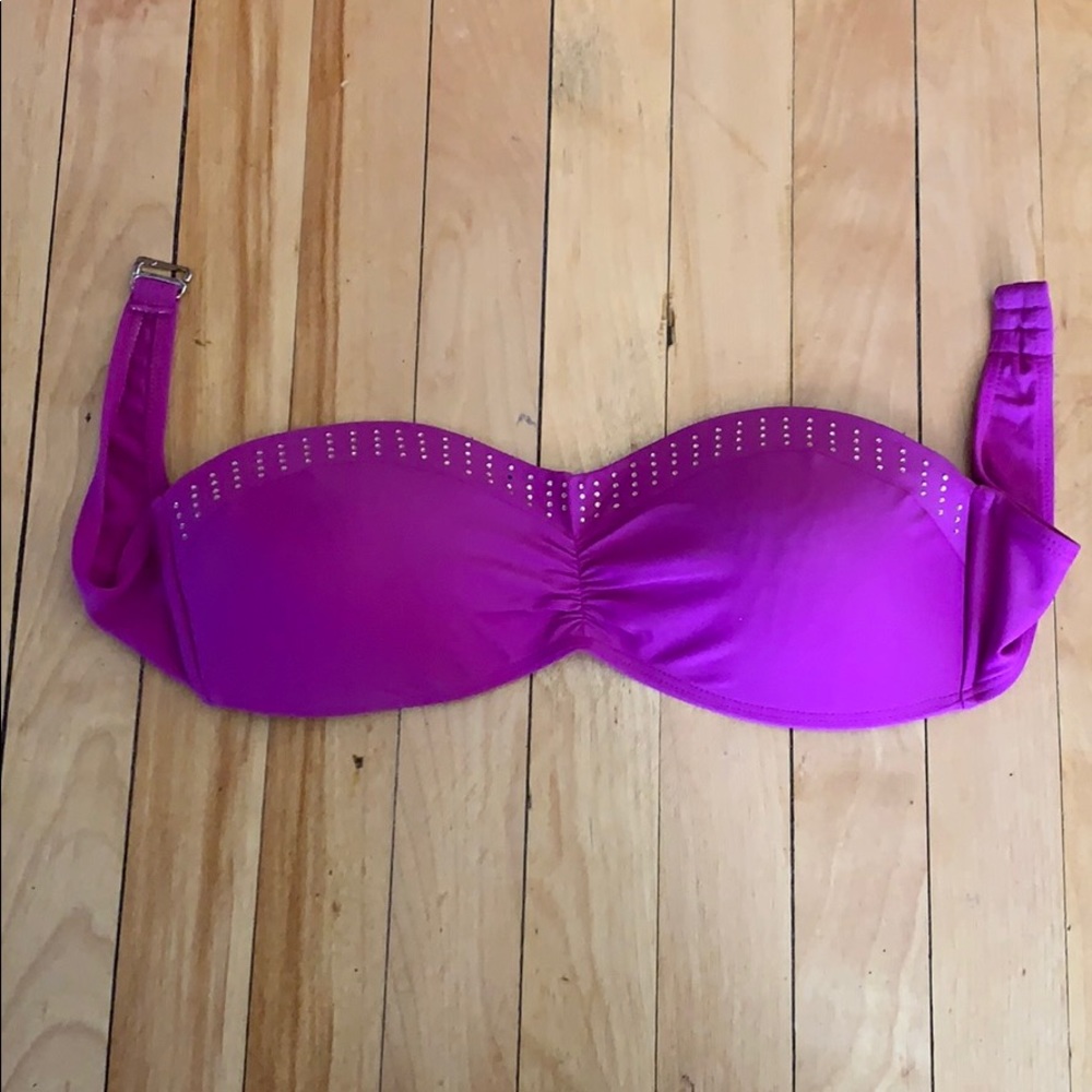 Bandeau bikini top